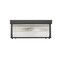 Z-Lite Carnaby Flush Mount, 4-Light, 18 In.W x 8 In.H, Matte Black/Clear Ribbed 7504FS18-MB - alternate 7